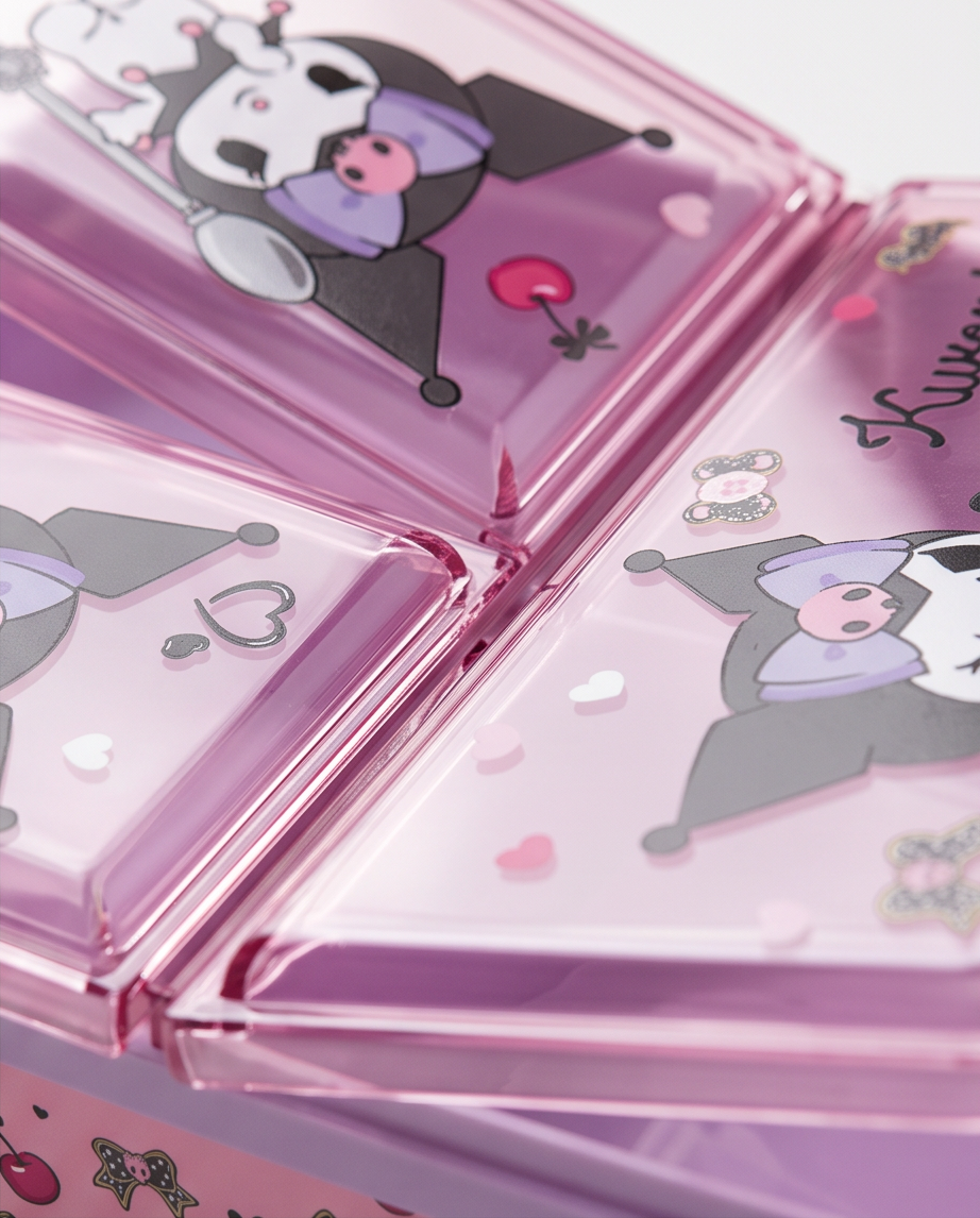 Hello Kitty Kuromi fjölhólfa nestisbox