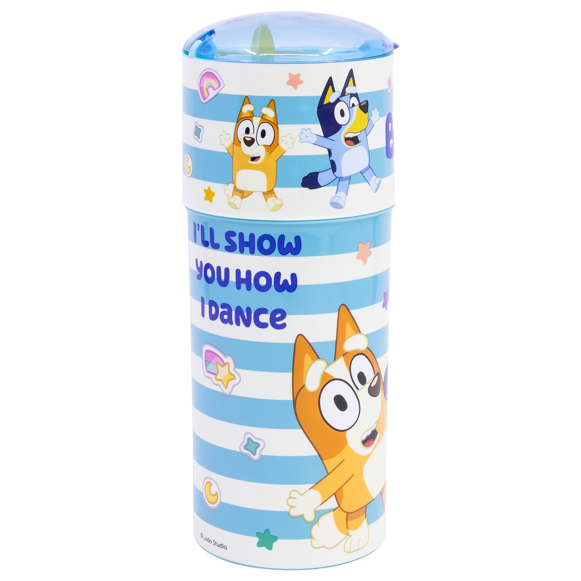 Vatnsbrúsi Bluey -  Sipper Flaska 350 ml