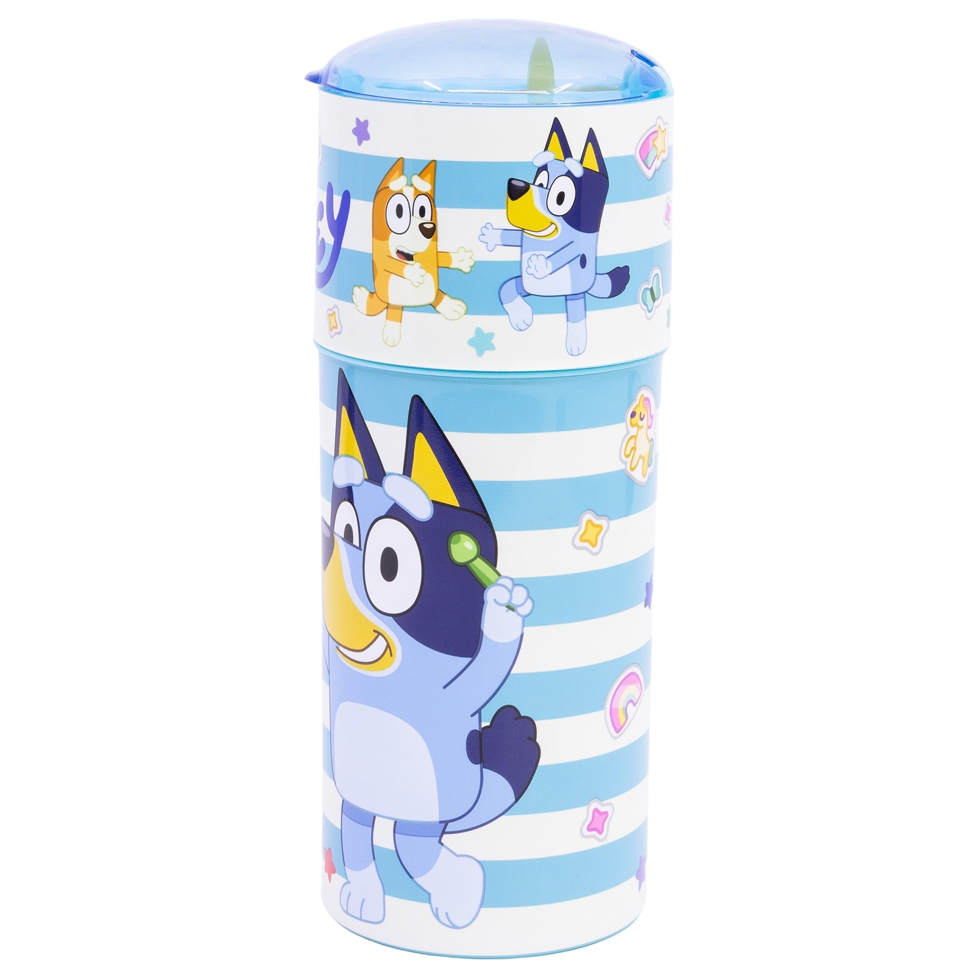 Vatnsbrúsi Bluey -  Sipper Flaska 350 ml