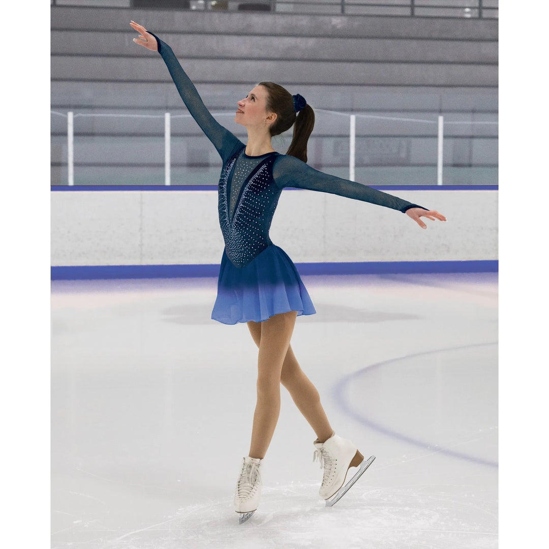 533 Freeze Dress Skautakjóll blár