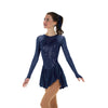 539 Sequins & Satin Dress – Ocean Teal - Skautakjóll
