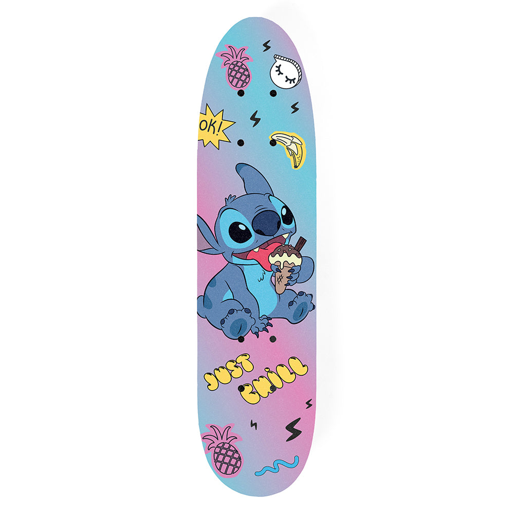 Hjólabretti - Viðarbretti  Stitch - 61 sm