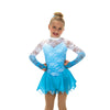 602 Starting to Snow Dress – Blue - Skautakjóll