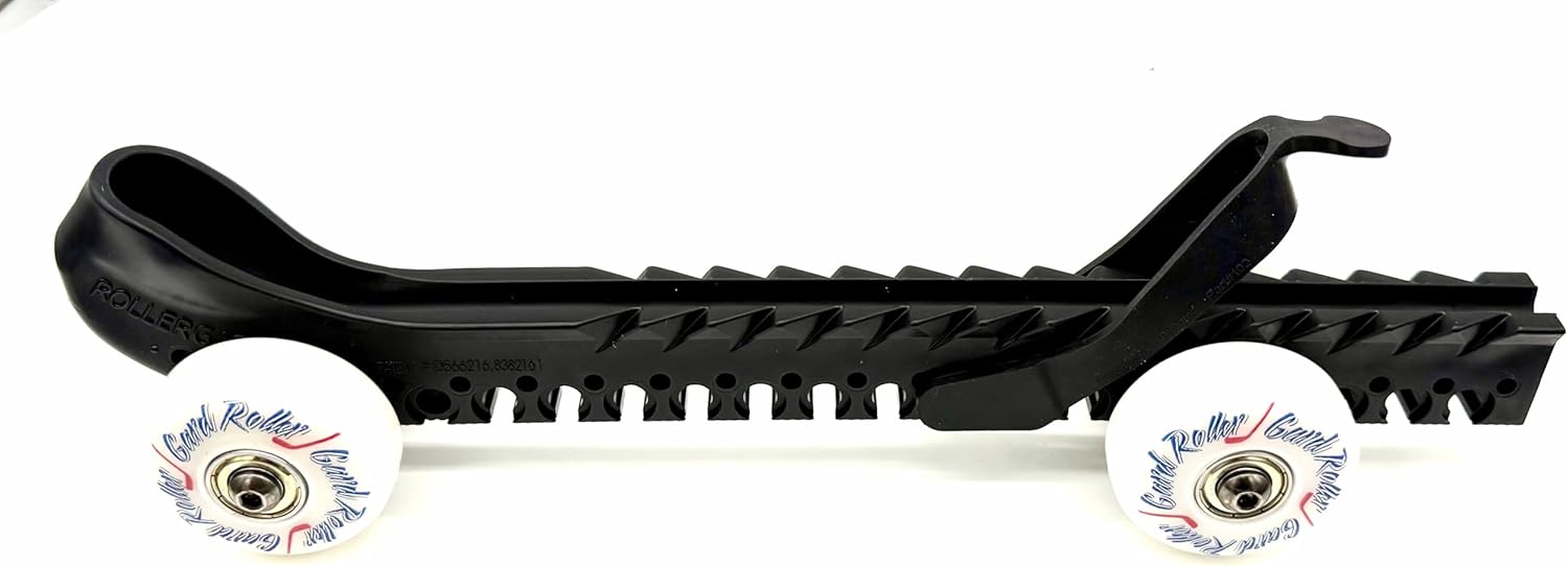 Hokkí skautahlífar með dekkjum svartar