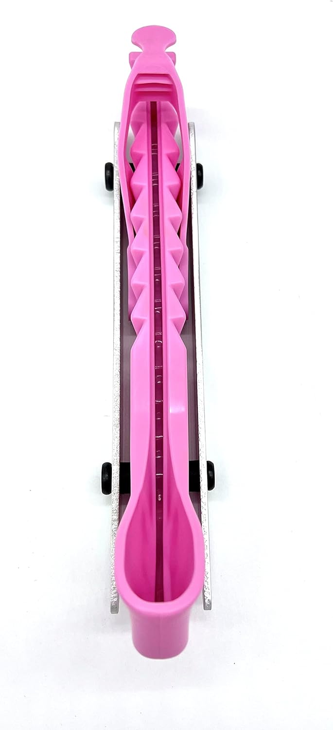 Skautahlífar með blöðum á Bleikar  "Double-Runner"