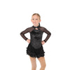 645 Shimmer Dress – Black - Skautakjóll