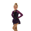 645 Shimmer Dress – Deep Purple - Skautakjóll