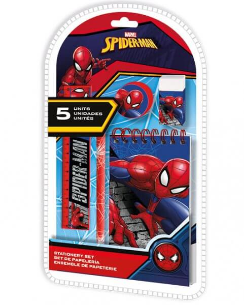 Ritfangasett - Spiderman