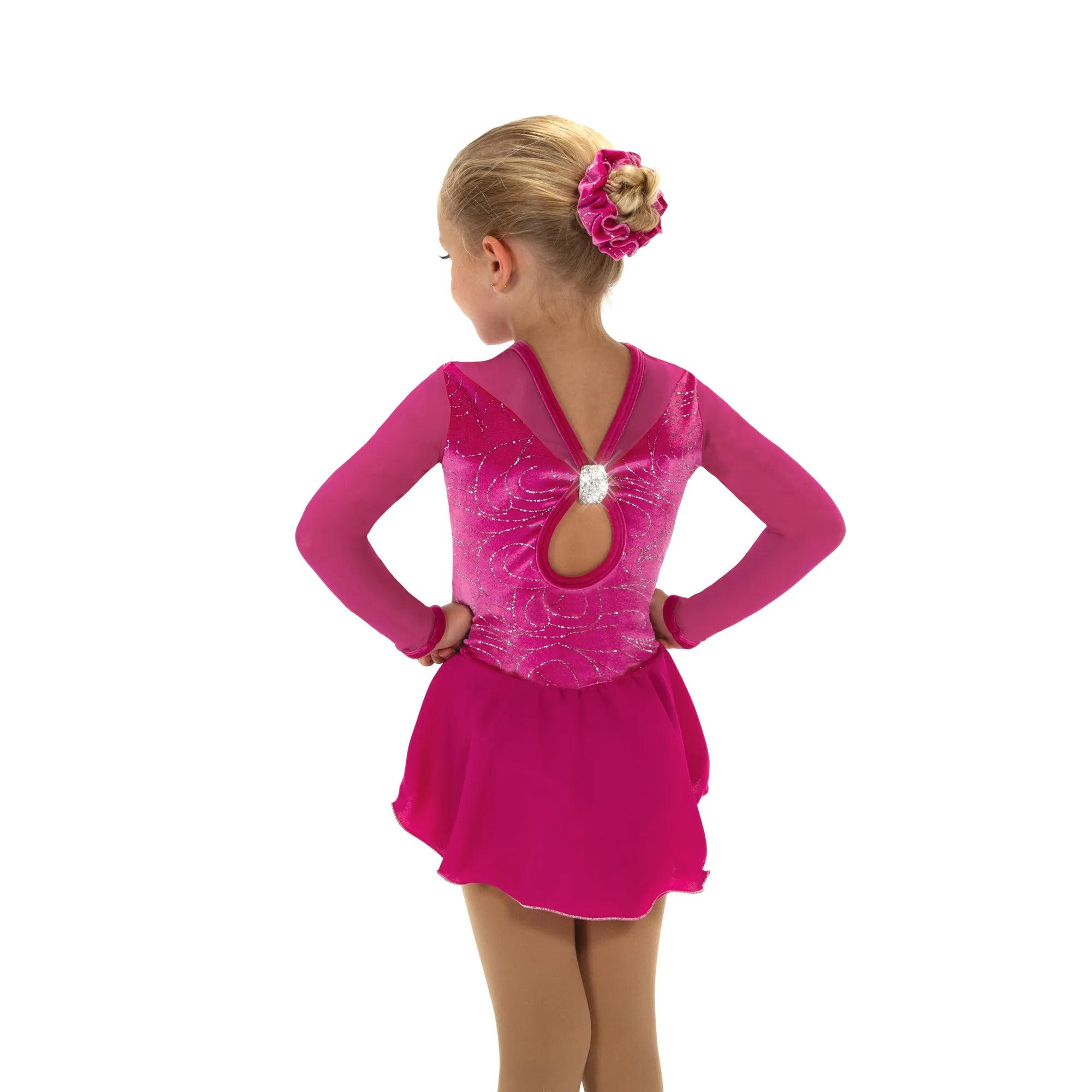 649 Treasures Dress – Fuchsia Pink - Skautakjóll
