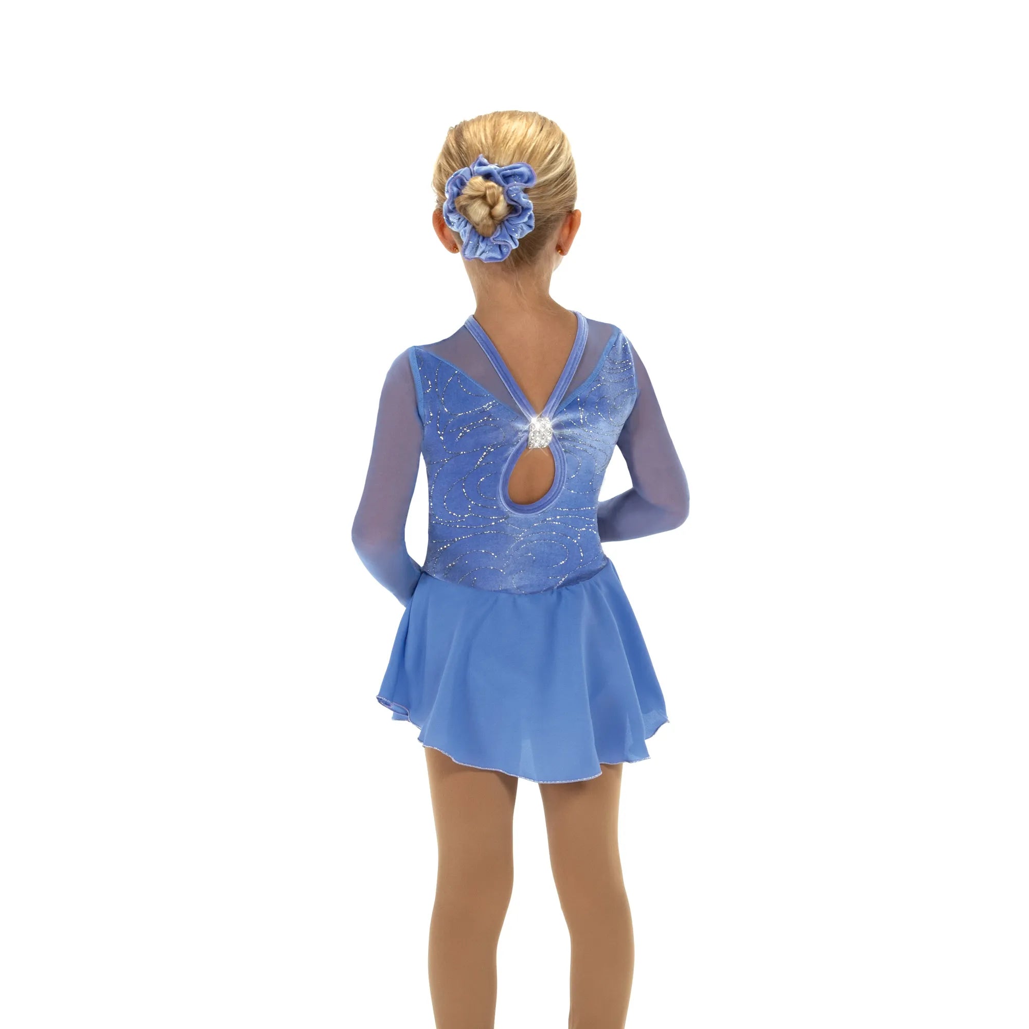 649 Treasures Dress – Periwinkle Blue - Skautakjóll