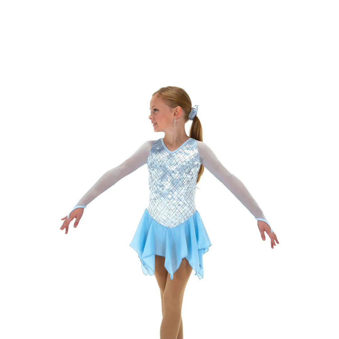 687 Clear Ice Dress – Ice Blue - Skautakjóll