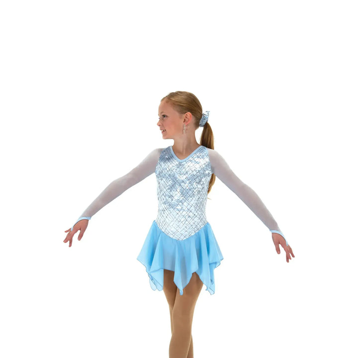687 Clear Ice Dress – Ice Blue - Skautakjóll