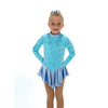 694 Snow Fleece Dress – Tiffany/Blue
