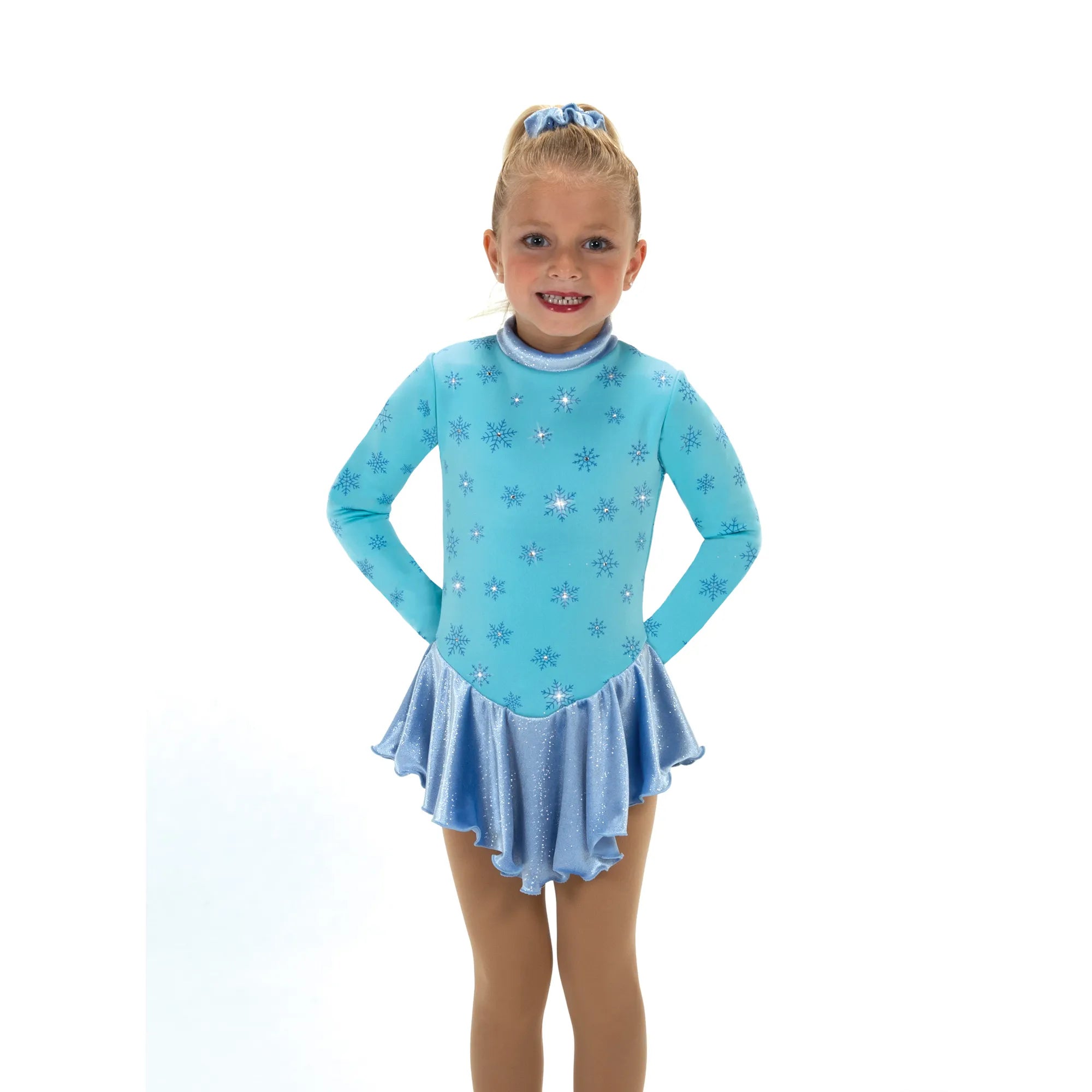 694 Snow Fleece Dress – Tiffany/Blue