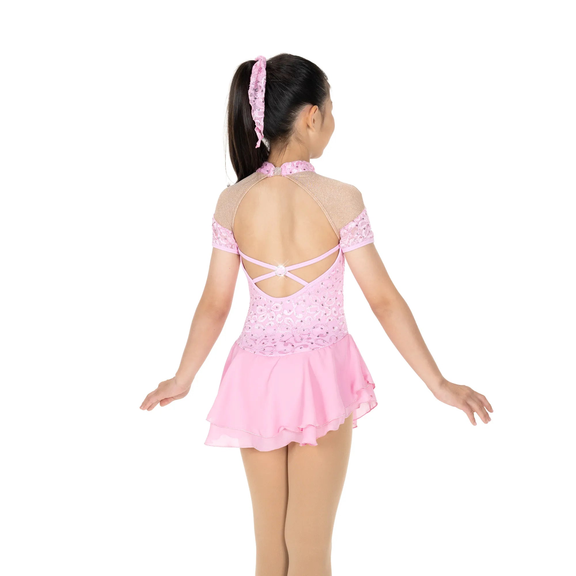 725 Hearts & Lace Dress – Skautakjóll