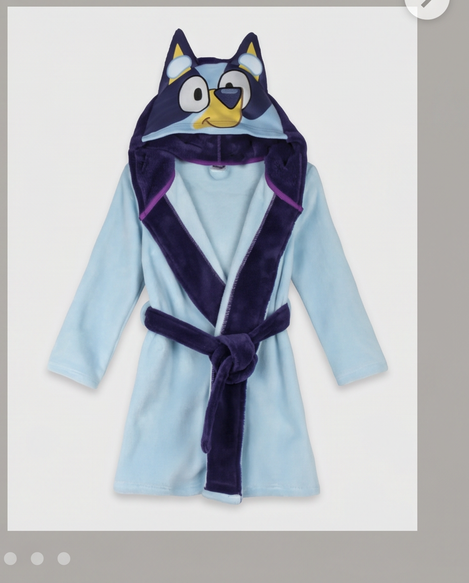 Baðsloppur Bluey