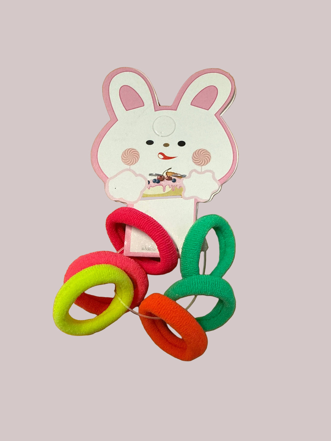 Hárteygjur Neon litir 6 mm