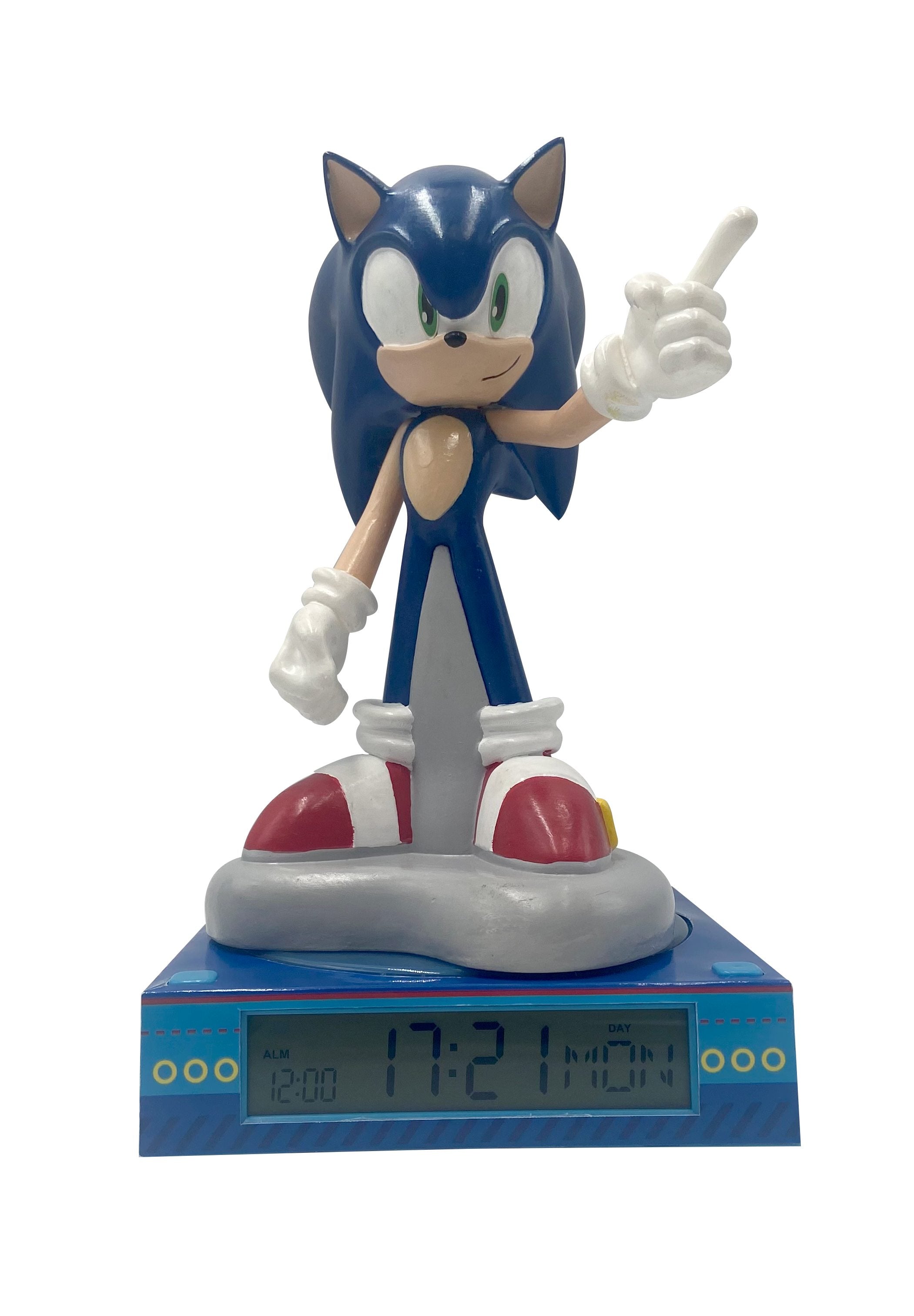Næturljós með klukku - Sonic