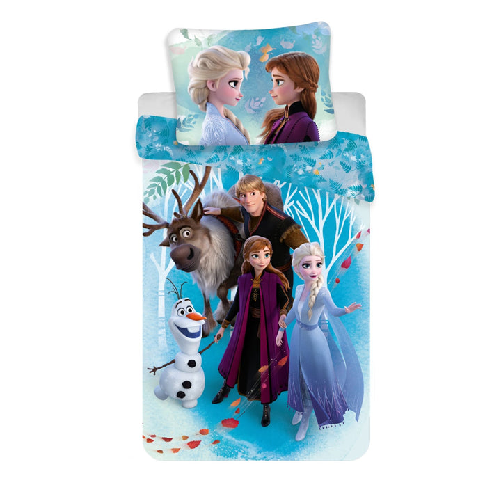 Rúmföt -Frozen  Elsa og vinir 140x200 cm