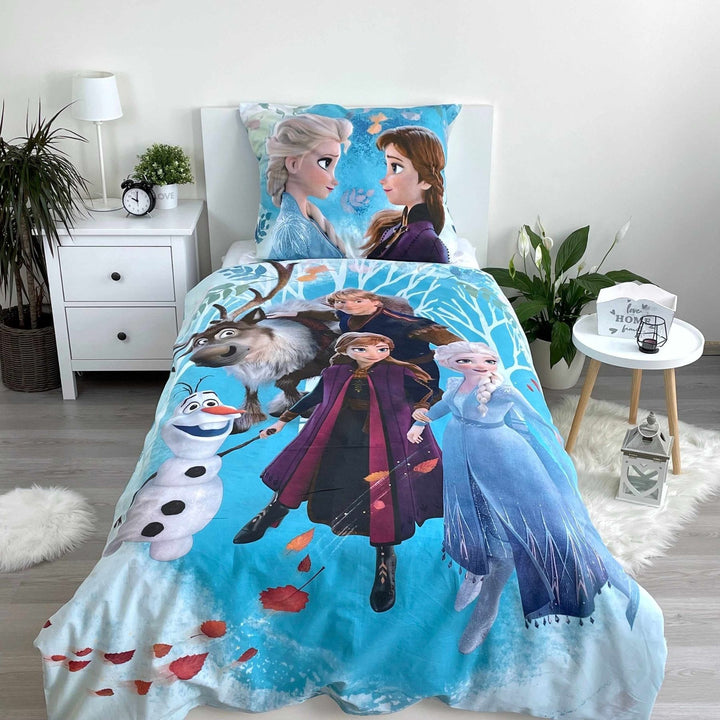 Rúmföt -Frozen  Elsa og vinir 140x200 cm