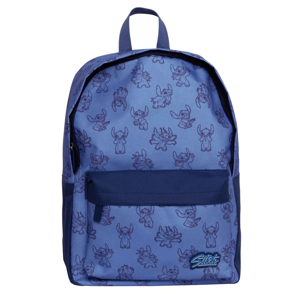 Bakpoki/skólataska - Stitch blár