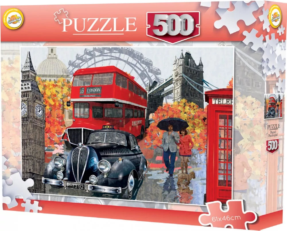 London púsluspil – 500 stk