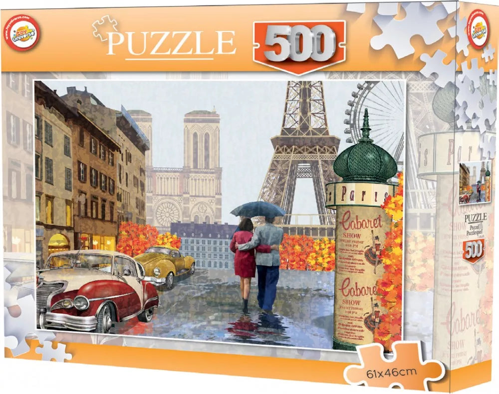 Paris púsluspil – 500 stk