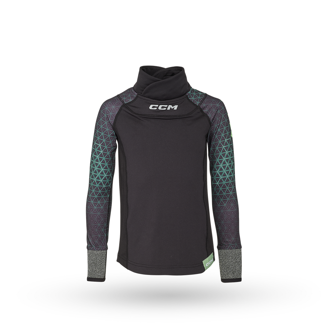 CCM Tacks FTW baselayer peysa — Youth — klippivörn hokkí