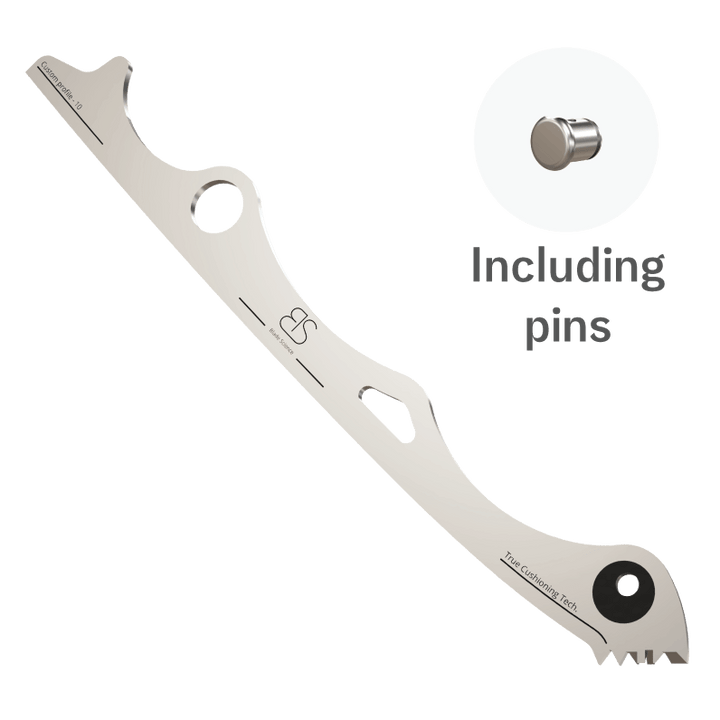 Stálskauti og pinnar fyrir Blade Science Single Cushioning