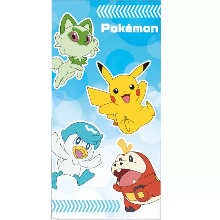Handklæði - Pokemon  Pikachu og vinir