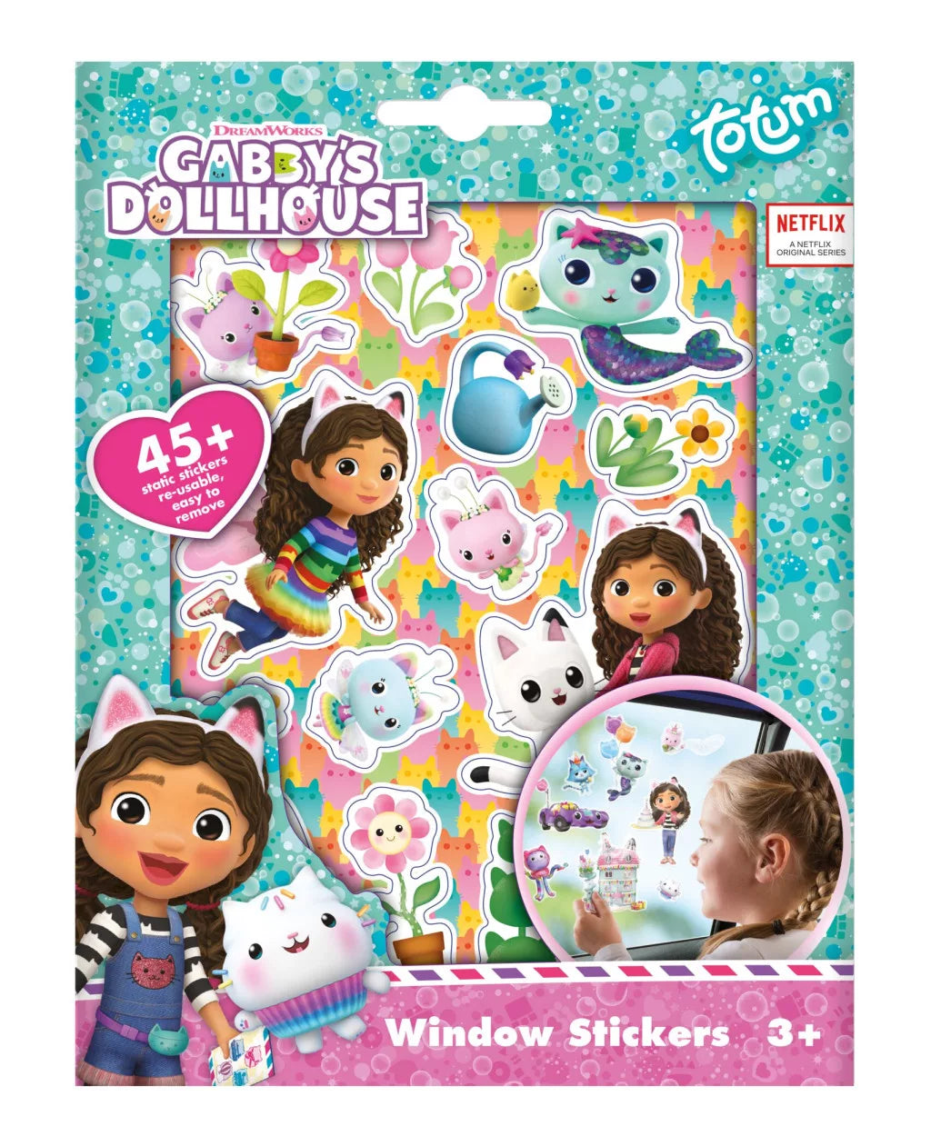 Límmiðar  í glugga - Gabby's Dollhouse