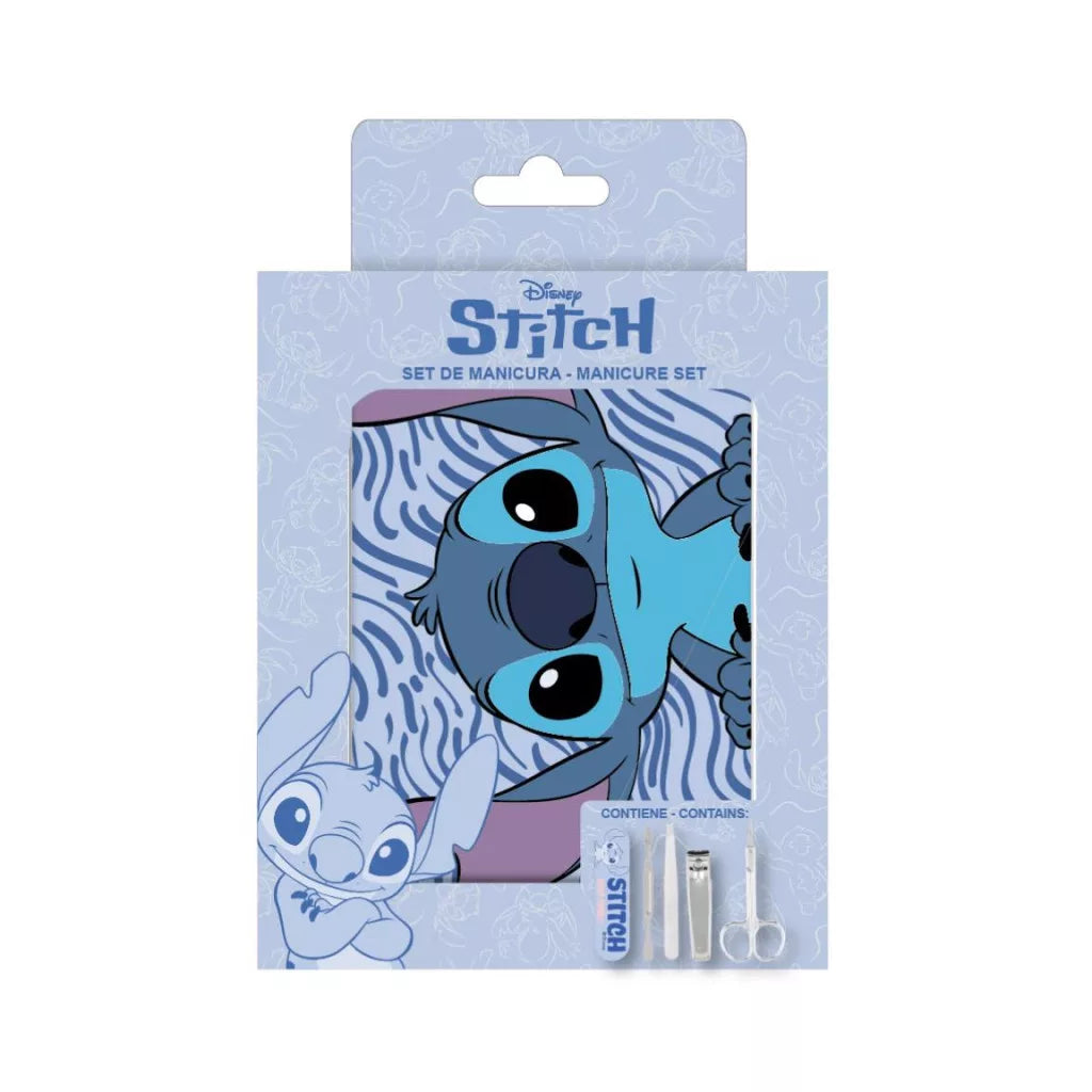 Naglasnyrtisett - Stitch blá