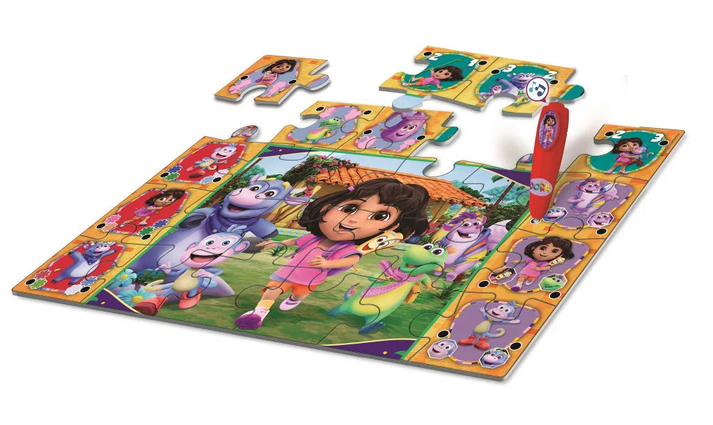 Púsluspil - Gabby´s Dollehouse púsluspil og leikur 24 stk