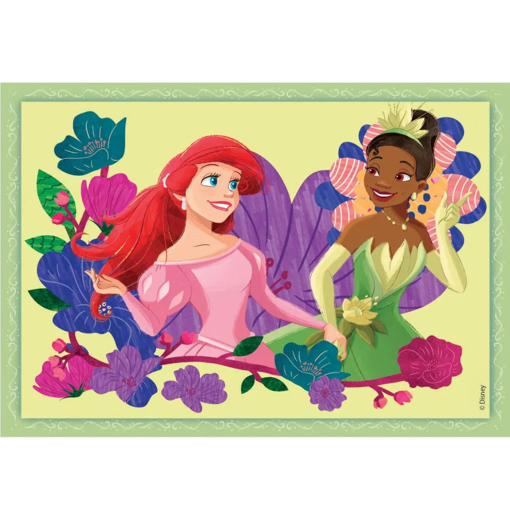 Púsluspil Prinsessu  4 in 1