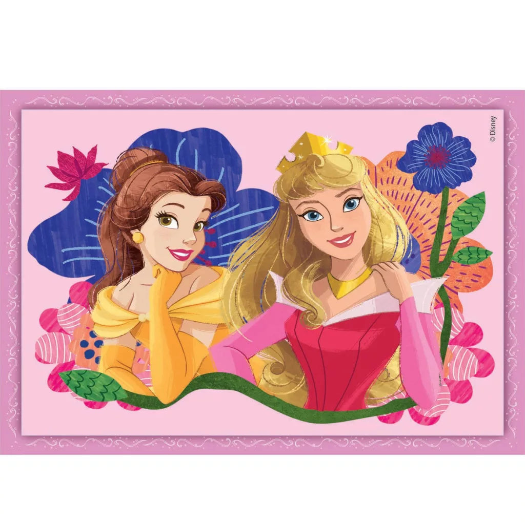 Púsluspil Prinsessu  4 in 1