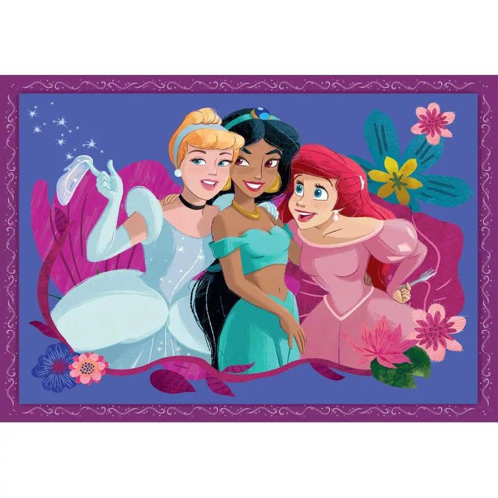 Púsluspil Prinsessu  4 in 1
