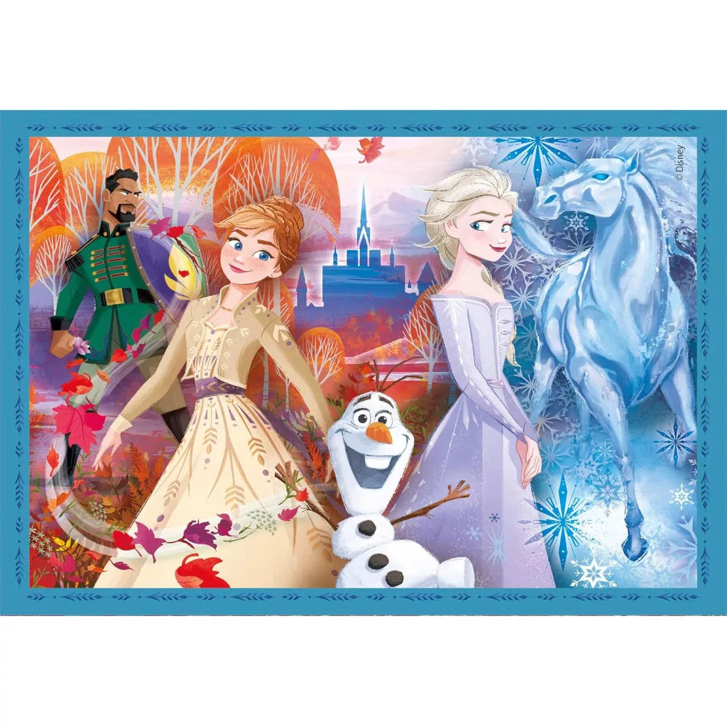Púsluspil - Frozen 4 in 1
