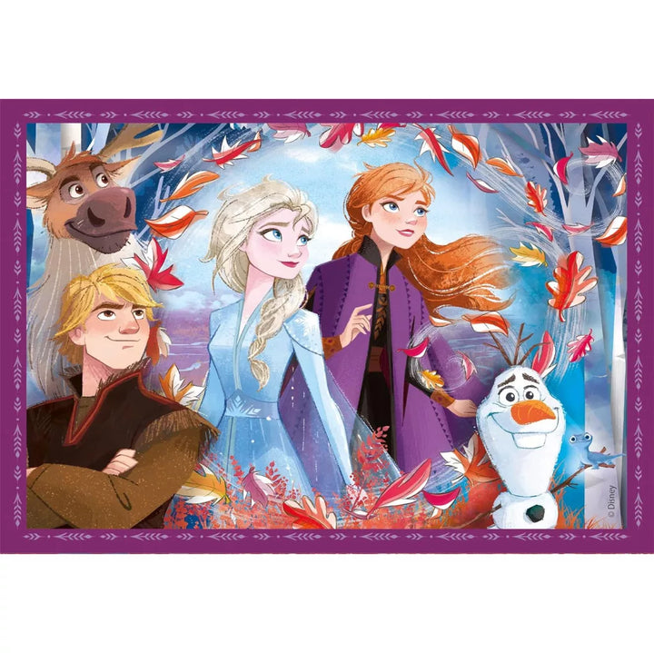 Púsluspil - Frozen 4 in 1