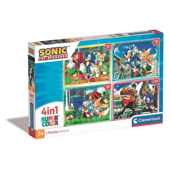 Púsluspil  - Sonic 4 in 1
