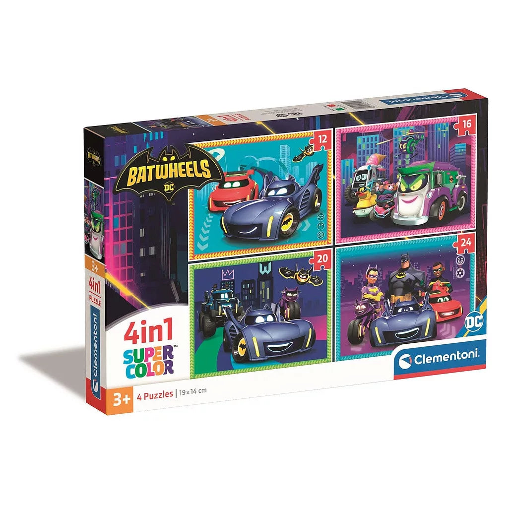Púsluspil - Batman 4 in 1