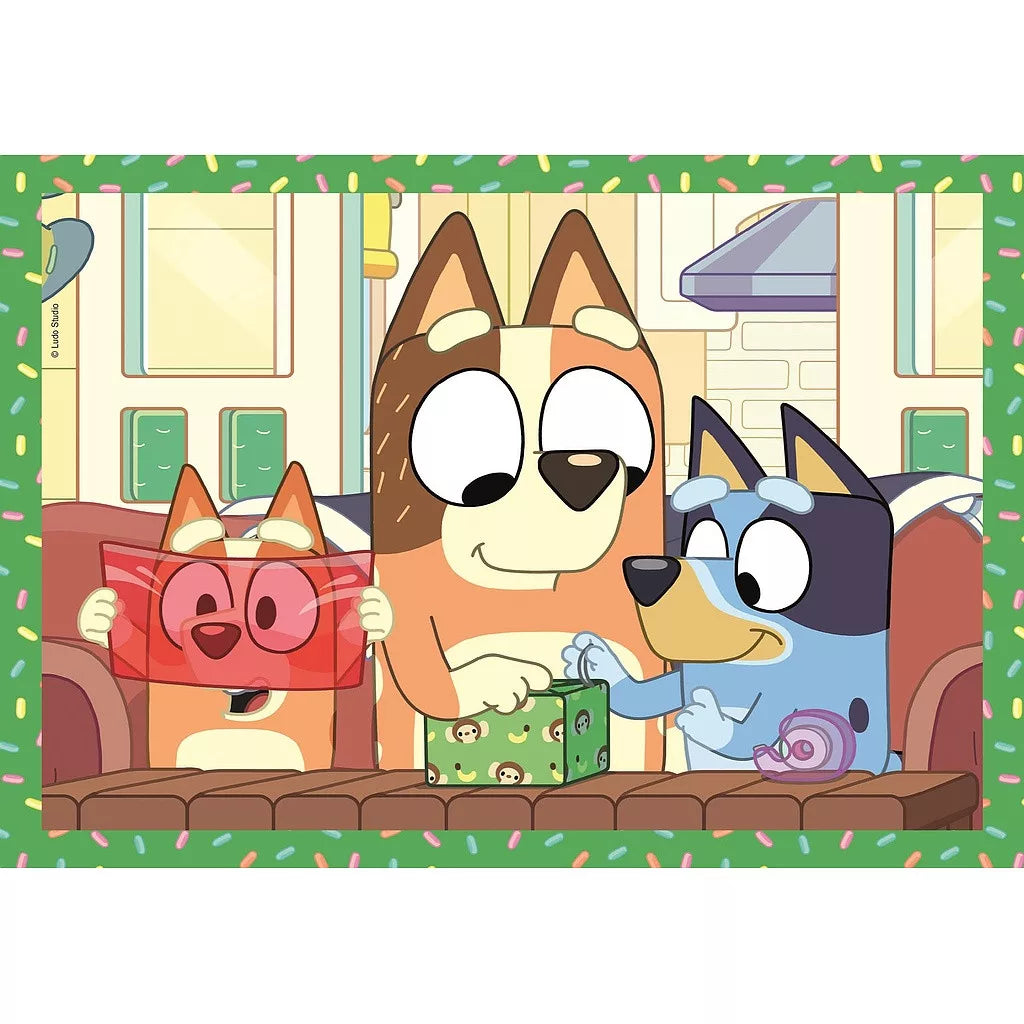 Púsluspil  - Bluey 4 in 1