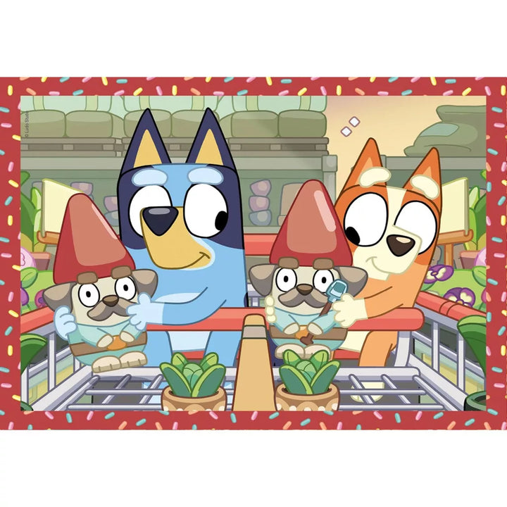 Púsluspil  - Bluey 4 in 1