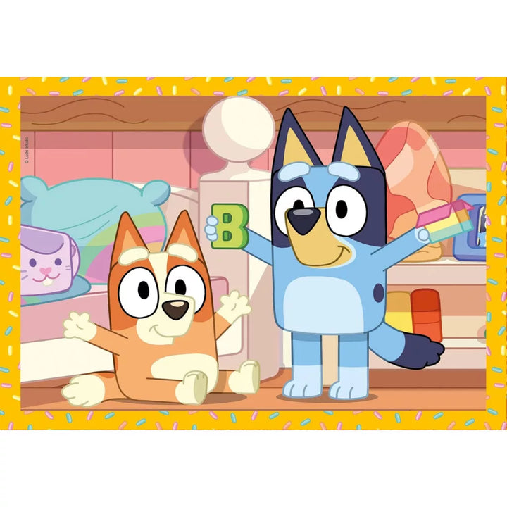 Púsluspil  - Bluey 4 in 1