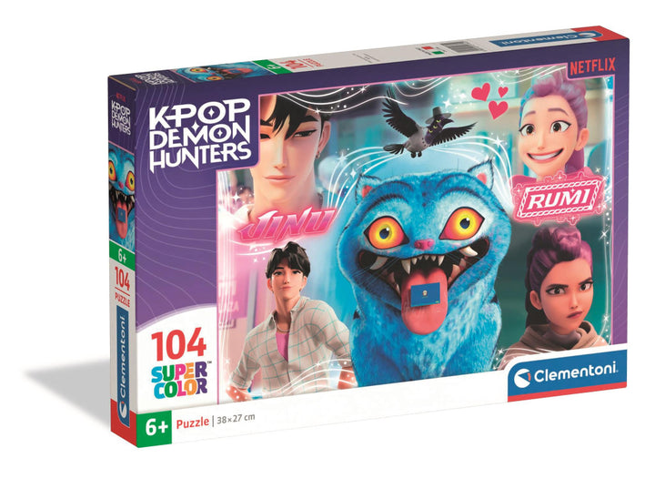K-pop Demon Hunters Heart Hunter 104 bita púsluspil — Clementoni