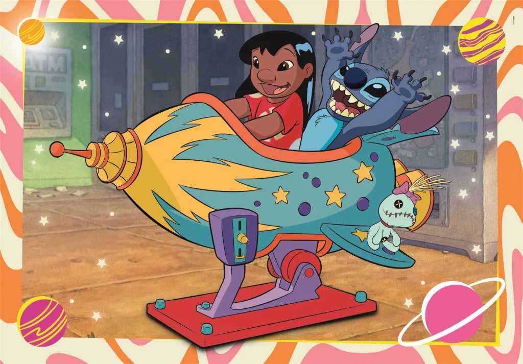 Púsluspil - Lilo and Stitch 2x60 stk.