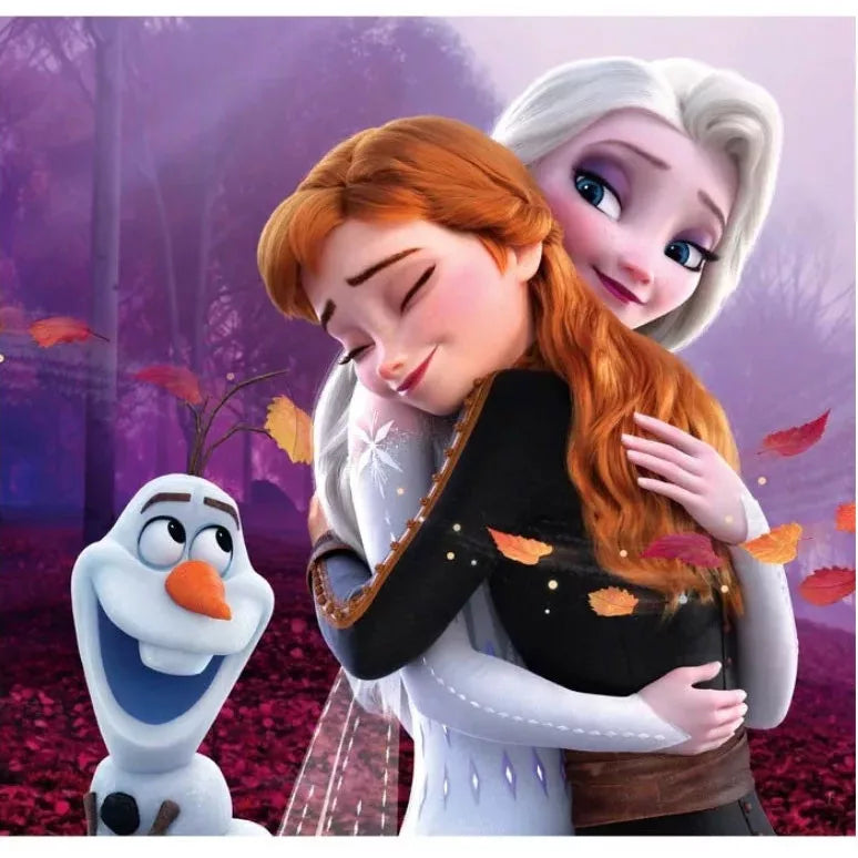 Púsluspil - Frozen 3x48 púsl