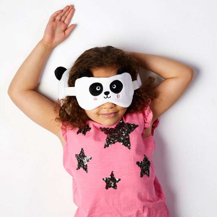 Ferðapúði og svefngrímu Panda