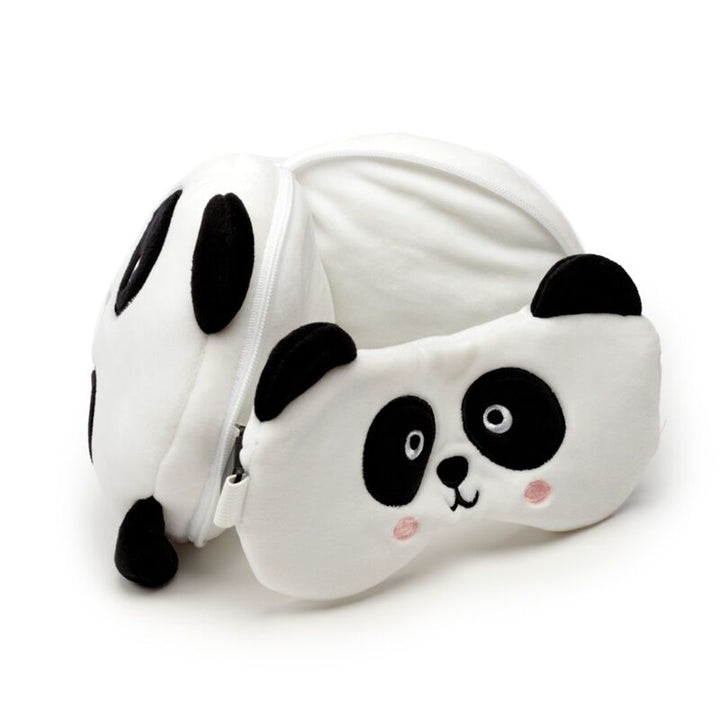 Ferðapúði og svefngrímu Panda
