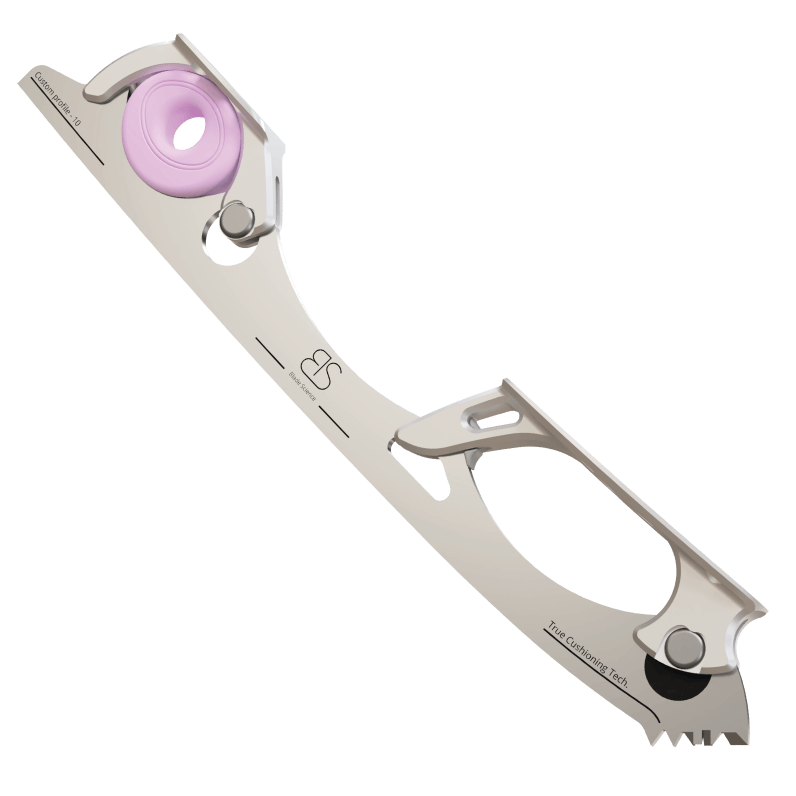 Blade Science Single Cushioning skautablöð með bleikum dempura