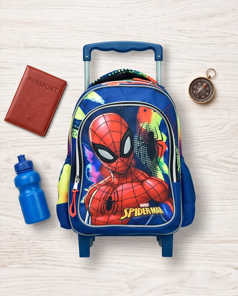 Spiderman Splotch ferðataska á hjólum, 30 cm